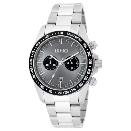 Reloj Liu Jo Plateado y Gris Cronógrafo Hombre TLJ2117