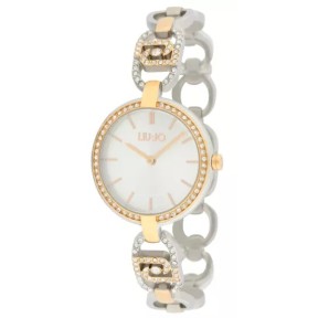 Reloj Liu Jo Plateado y Dorado Analógico Mujer TLJ2352