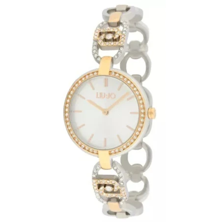 Reloj Liu Jo Plateado y Dorado Analógico Mujer TLJ2352