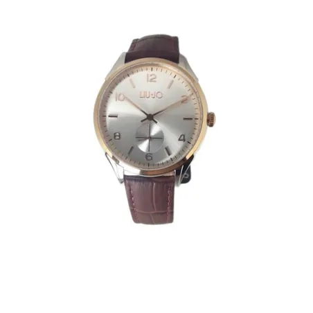Reloj Liu Jo Plateado y Marrón Analógico Hombre TLJ2701