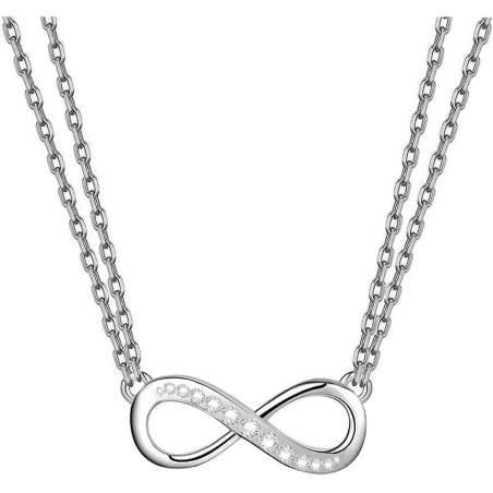 Collar Liu Jo Infinito Acero y Circonitas LJ2513