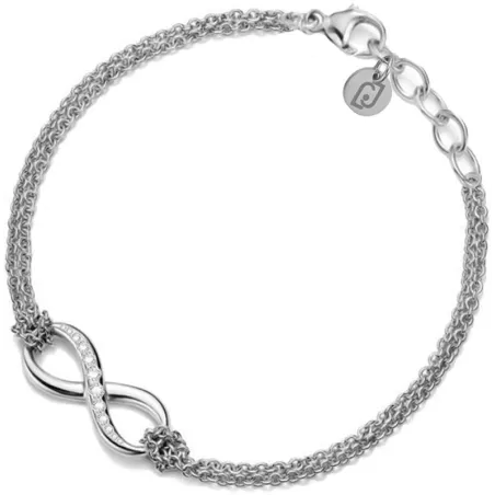 Pulsera Liu Jo Infinito Acero y Circonitas LJ2516