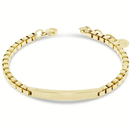 Pulsera Liu Jo Acero Baño Oro Mujer MLJ455