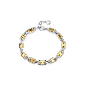 Pulsera Viceroy Fashion Eslabones Acero Baño Bicolor...