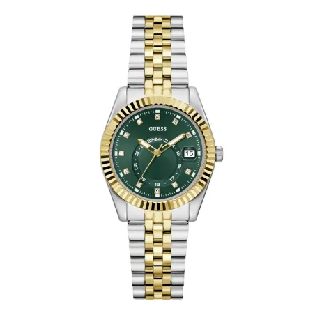 Reloj Guess Jada Plateado, Dorado y Verde Analógico GW0936L3