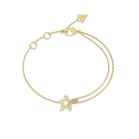 Pulsera Guess Iconique Estrella Acero Baño Oro Mujer JUBB05538JWYGS