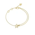Pulsera Guess Iconique Estrella Acero Baño Oro Mujer JUBB05538JWYGS
