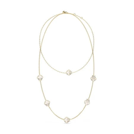 Collar Doble Guess Wild Flower Acero Baño Oro JUBN05581JWYGT-U