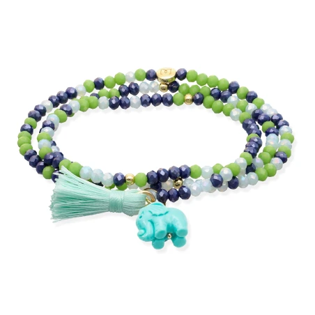 Pulsera Marina García Zen Nenufar y Elefante 90919UEG