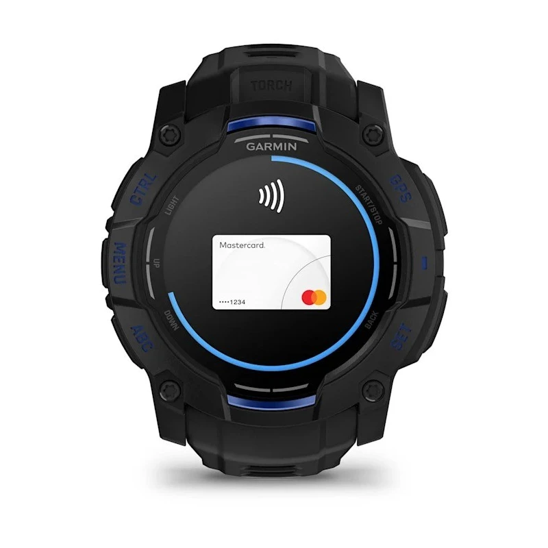 Smartwatch Garmin Instinct® 3 – 50 mm, AMOLED Negro 010-03020-03