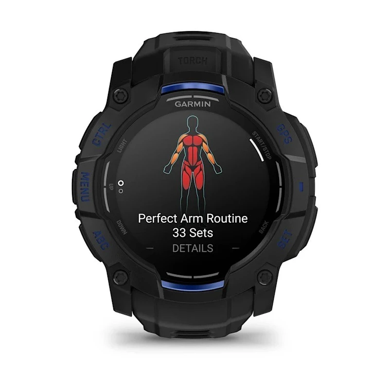 Smartwatch Garmin Instinct® 3 – 50 mm, AMOLED Negro 010-03020-03