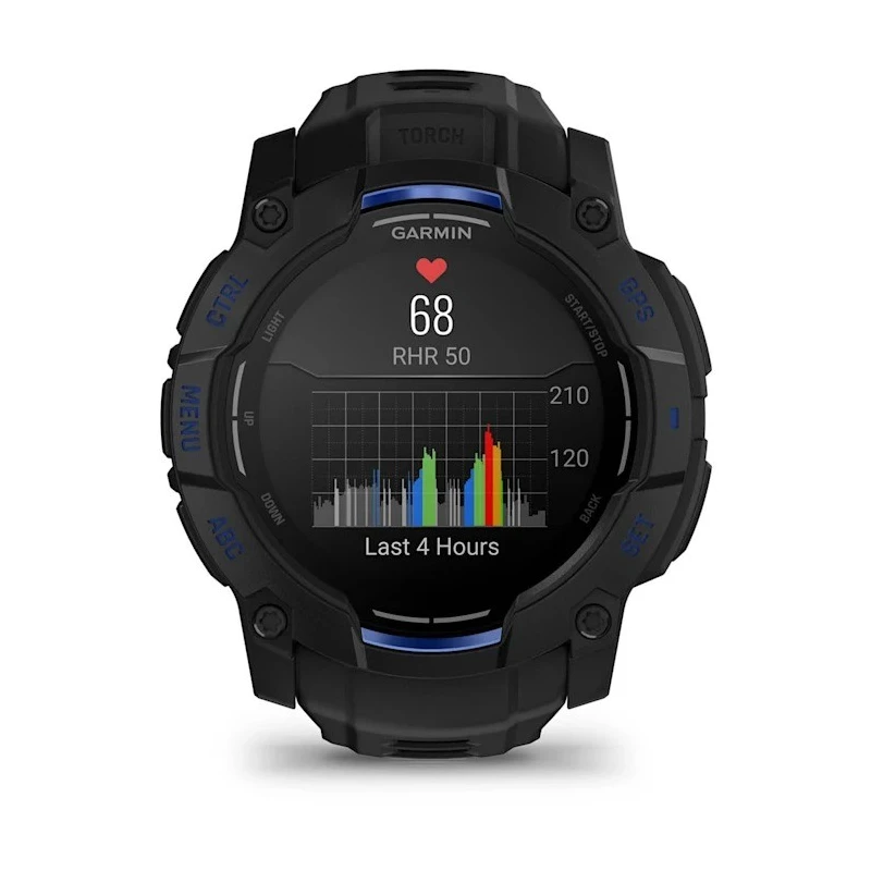 Smartwatch Garmin Instinct® 3 – 50 mm, AMOLED Negro 010-03020-03