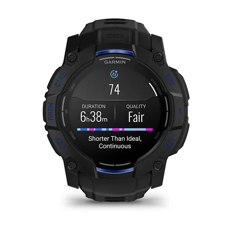 Smartwatch Garmin Instinct® 3 – 50 mm, AMOLED Negro 010-03020-03