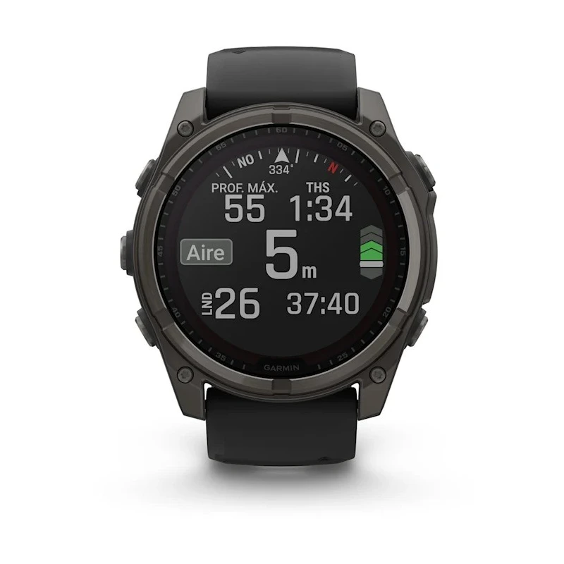 Smartwatch Garmin Fénix8 Negro 010-02907-11