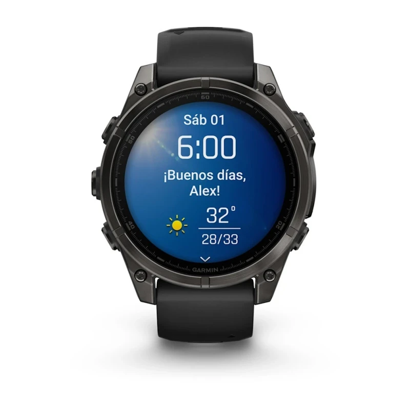 Smartwatch Garmin Fénix8 Negro 010-02904-21