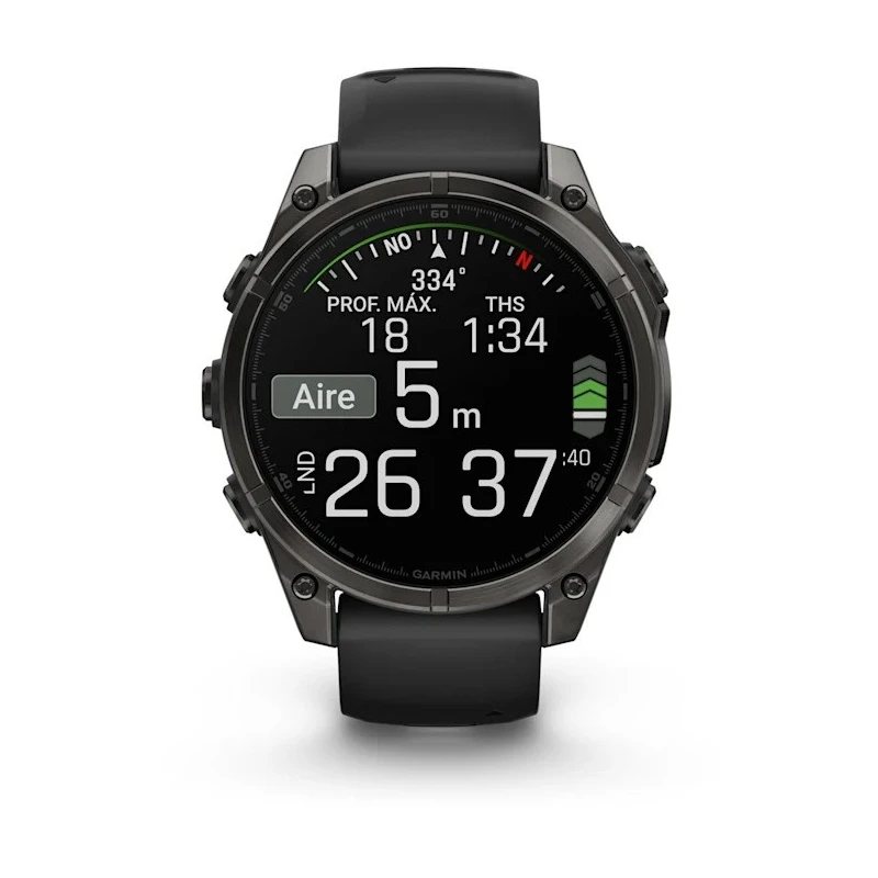 Smartwatch Garmin Fénix8 Negro 010-02904-21
