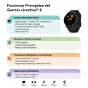 Smartwatch Garmin Vívoactive 6 Negro 010-02985-00
