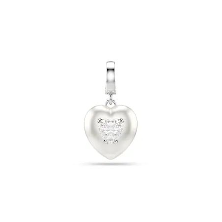 Charm Colgante Swarovski Idyllia Corazón Perla Baño Rodio 5742960