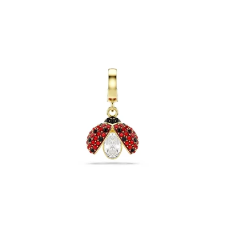 Charm Colgante Swarovski Idyllia Mariquita Baño Oro y Cristales Multicolor 5743138
