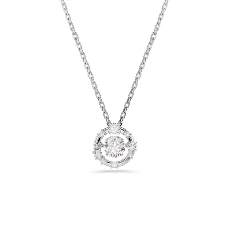 Gargantilla Swarovski Constella Baño Rodio y Cristales Blancos 5738247