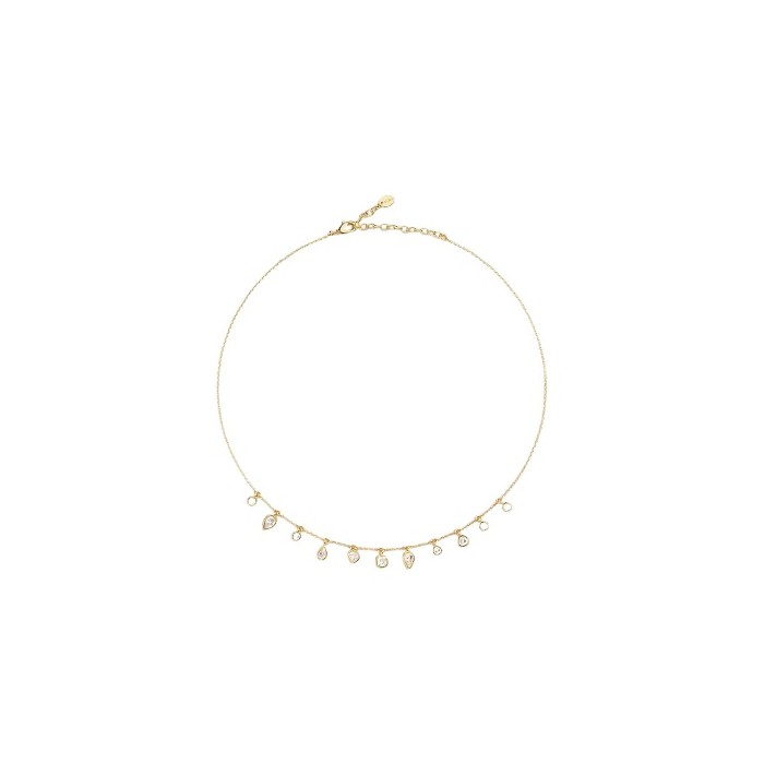 Collar Corto Agatha Paris Candy Baño Oro y...