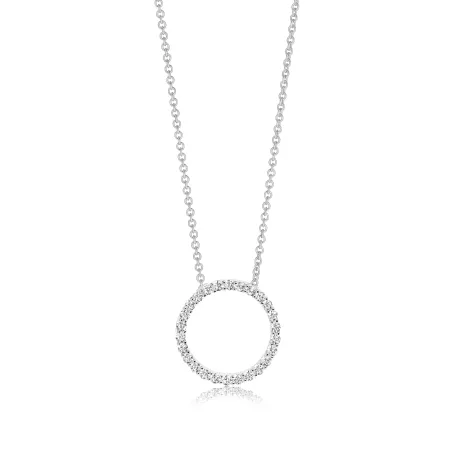 Gargantilla Sif Jakobs Ellera Plata y Circonitas 18785
