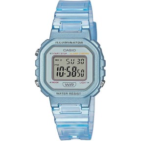 Reloj Casio Vintage Digital Mujer Azul Celeste LA-20WHS-2AEF