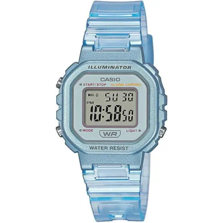 Reloj Casio Vintage Digital Mujer Azul Celeste LA-20WHS-2AEF