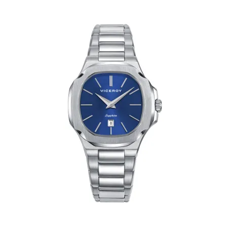 Reloj Viceroy Plateado y Azul Analógico Mujer 45110-37