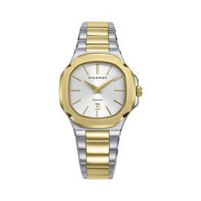 Reloj Viceroy Plateado y Dorado Analógico Mujer 45110-87