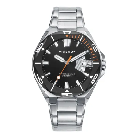 Reloj Viceroy Heat Plateado y Negro Analógico Hombre 46847-57