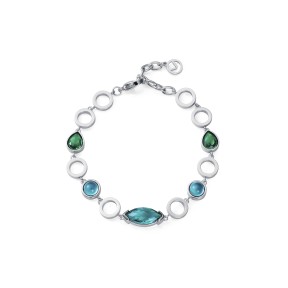 Pulsera Viceroy Fashion Acero Baño Plata y Cristales...