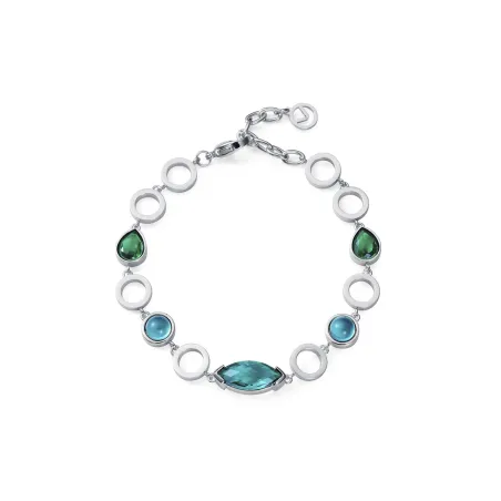 Pulsera Viceroy Fashion Acero Baño Plata y Cristales Multicolor 14323P01000