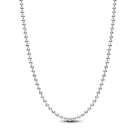 Collar Pandora Cadena Cuentas Plata 394452C00