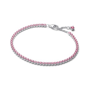 Pulsera Pandora Tenis Rosa 593927C02