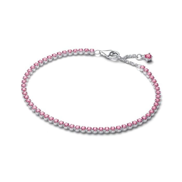 Pulsera Pandora Tenis Rosa 593927C02