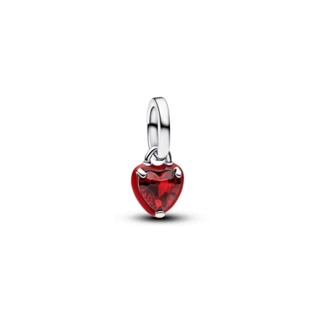 Charm Mini Colgante Pandora Corazón Chakra Rojo 793042C05