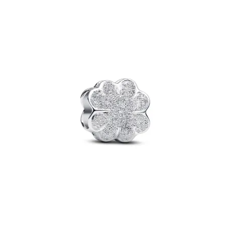 Charm Mini Pandora Trébol Textura Plata 794047C00