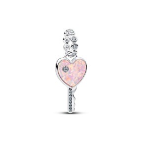 Charm Colgante Pandora Llave Corazón Opalescente 794427C01