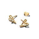 Pendientes Pandora Corazón Pequeño Forma Orgánica 264393C00