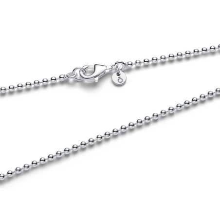 Collar Pandora Cadena Cuentas Plata 394452C00