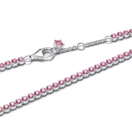 Pulsera Pandora Tenis Rosa 593927C02