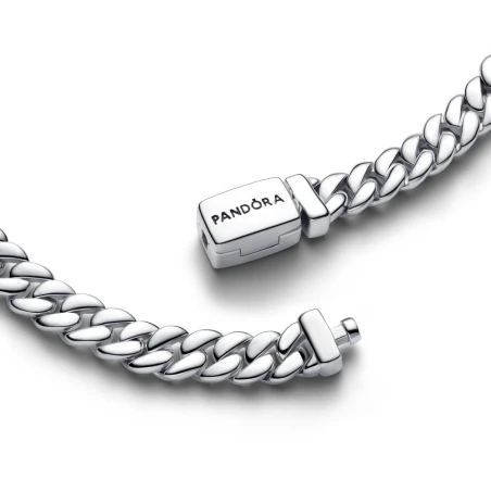 Pulsera Pandora Cadena Cubana Plata 594367C00