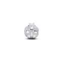 Charm Mini Pandora Mariquita Textura Plata 794527C00