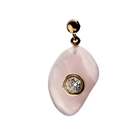 Charm PdPaola Cuarzo Rosa Amor CH01-254-U