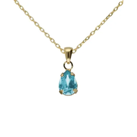 Collar Corto Victoria Cruz Brithstone Azul A5504-10DG