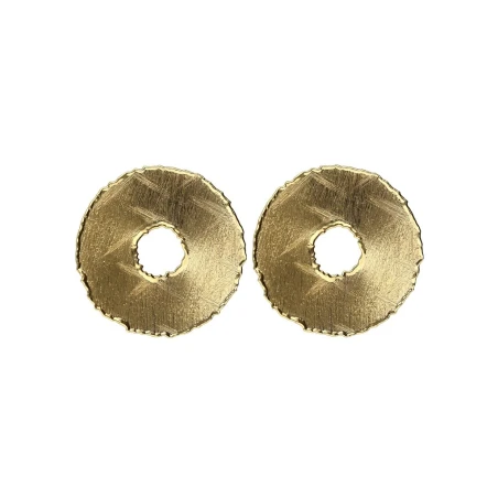 Pendientes Victoria Cruz Alaska Plata Baño Oro A5579-DT
