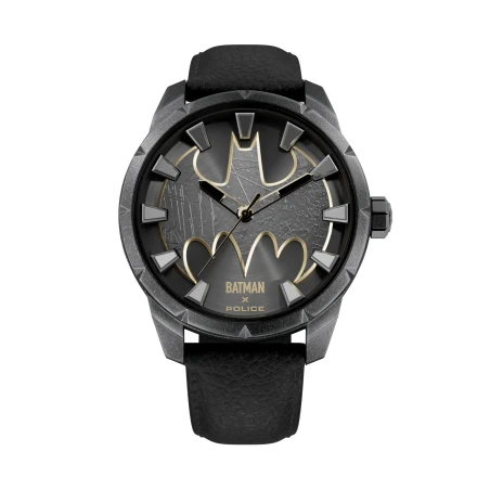 Reloj Police The Bat Negro Analógico Hombre PEWGA0075501