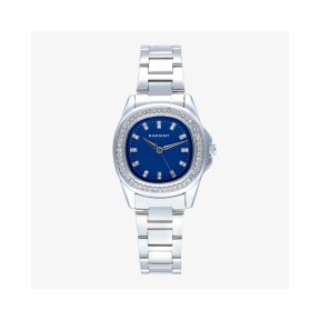 Reloj Radiant Scape Plateado y Azul Analógico Mujer RA637202
