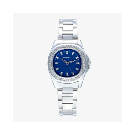 Reloj Radiant Scape Plateado y Azul Analógico Mujer RA637202